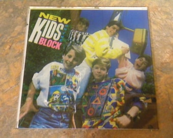 NKOTB Early 1980's  Glass Picture