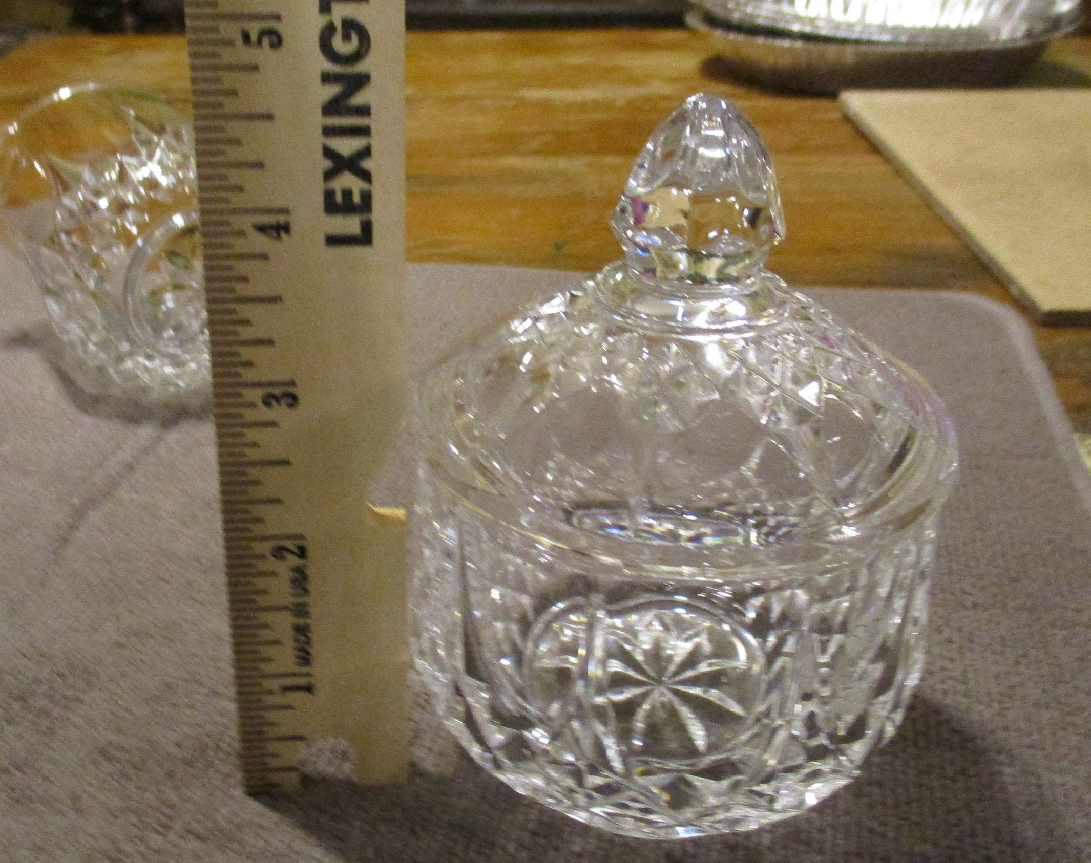 24 Lead Crystal French Crystal D'arques Creamer and Sugar Etsy