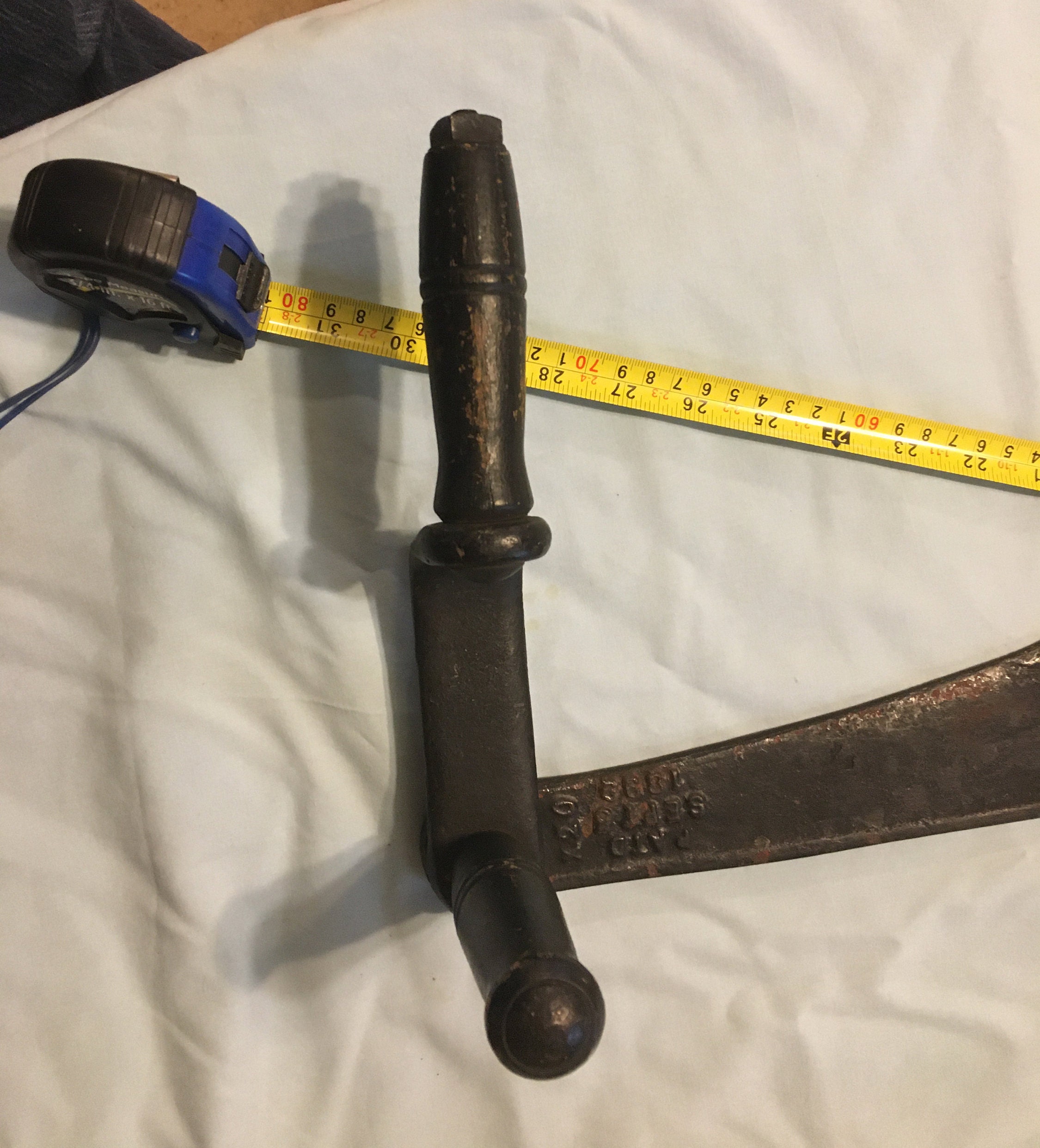 Antique Hay Blade/knife Primitive Farm Tool Etsy