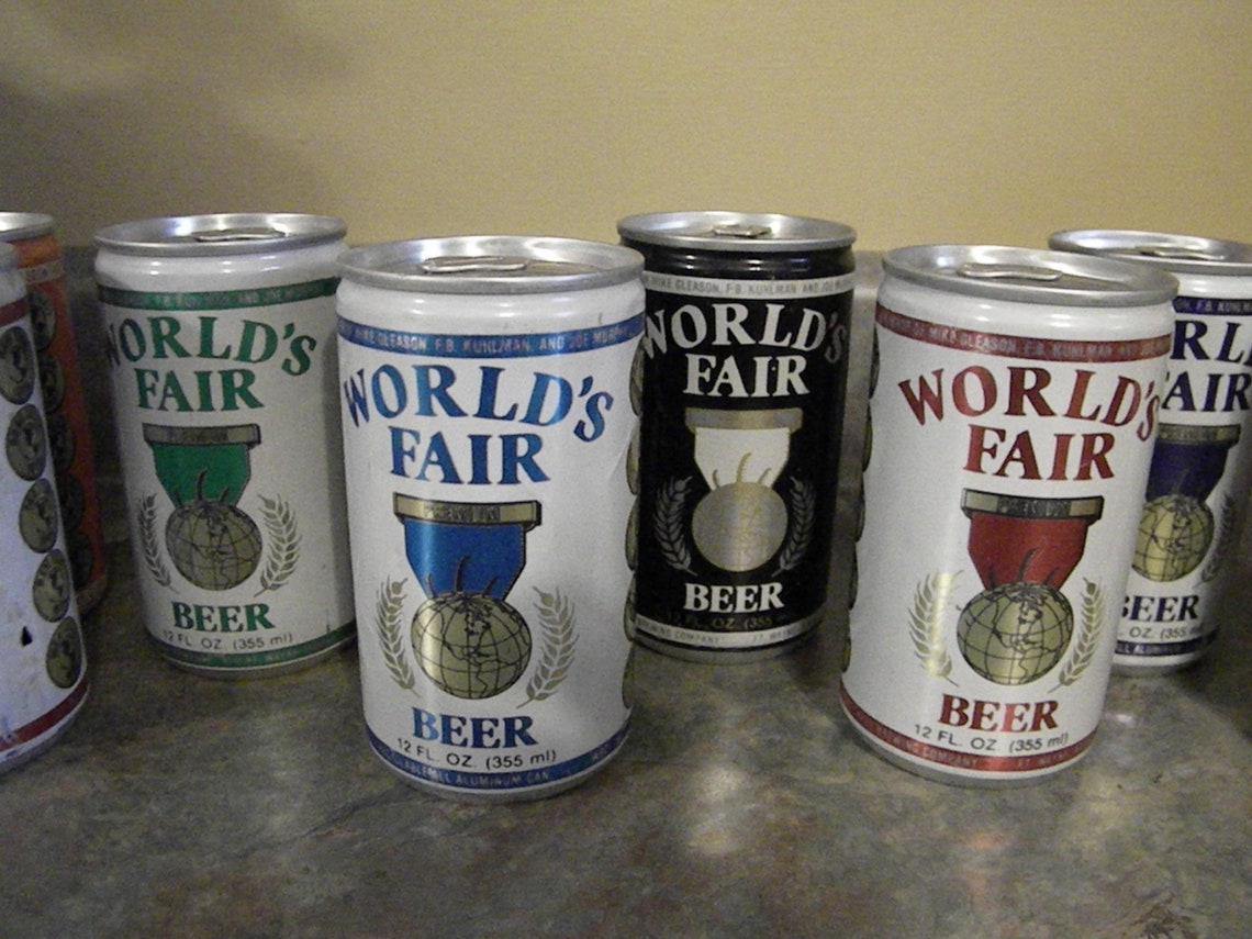 8 Worlds Fair Beer Cans Great Lakes Brewing CO Ft. Wayne in Etsy