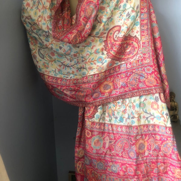 Silk kani shawl