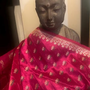 Pink Banarasi Saree