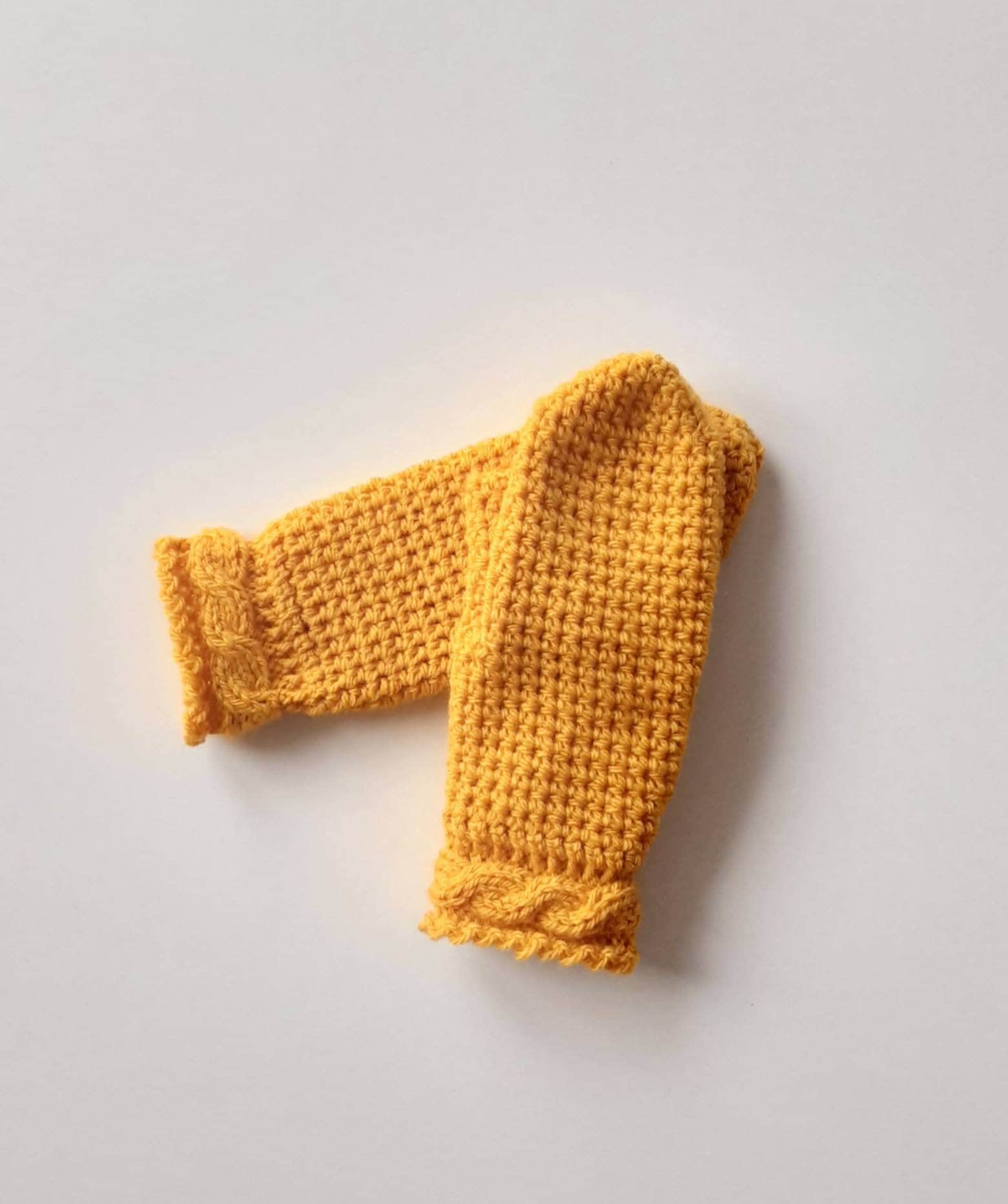 Bright yellow knitted mittens spring mittens. Mittens with Etsy