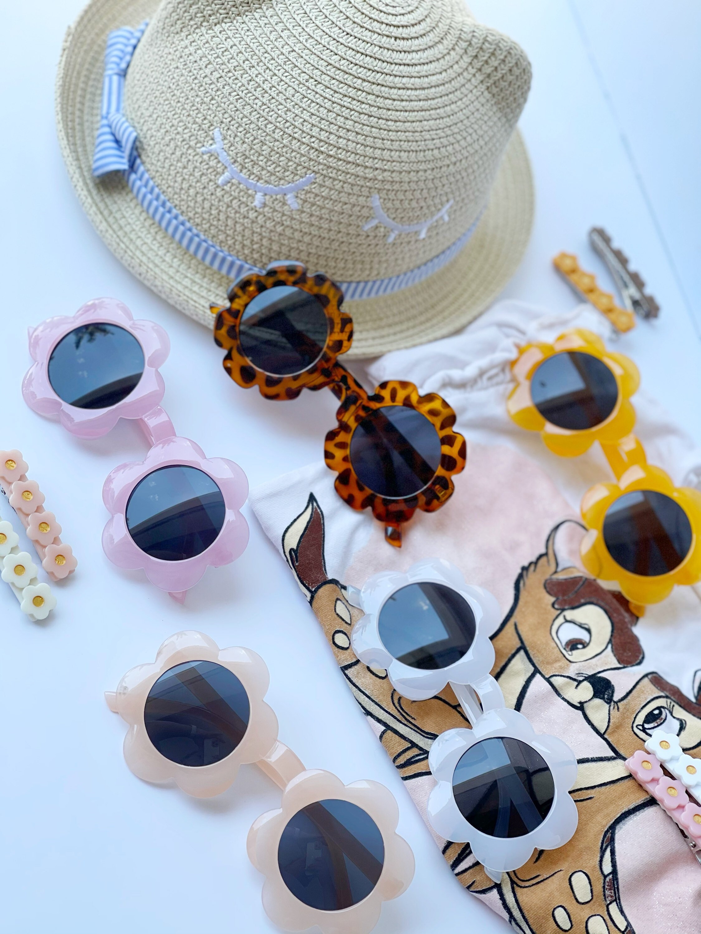 Kids Flower Sunglasses little girls sunglasses flower | Etsy