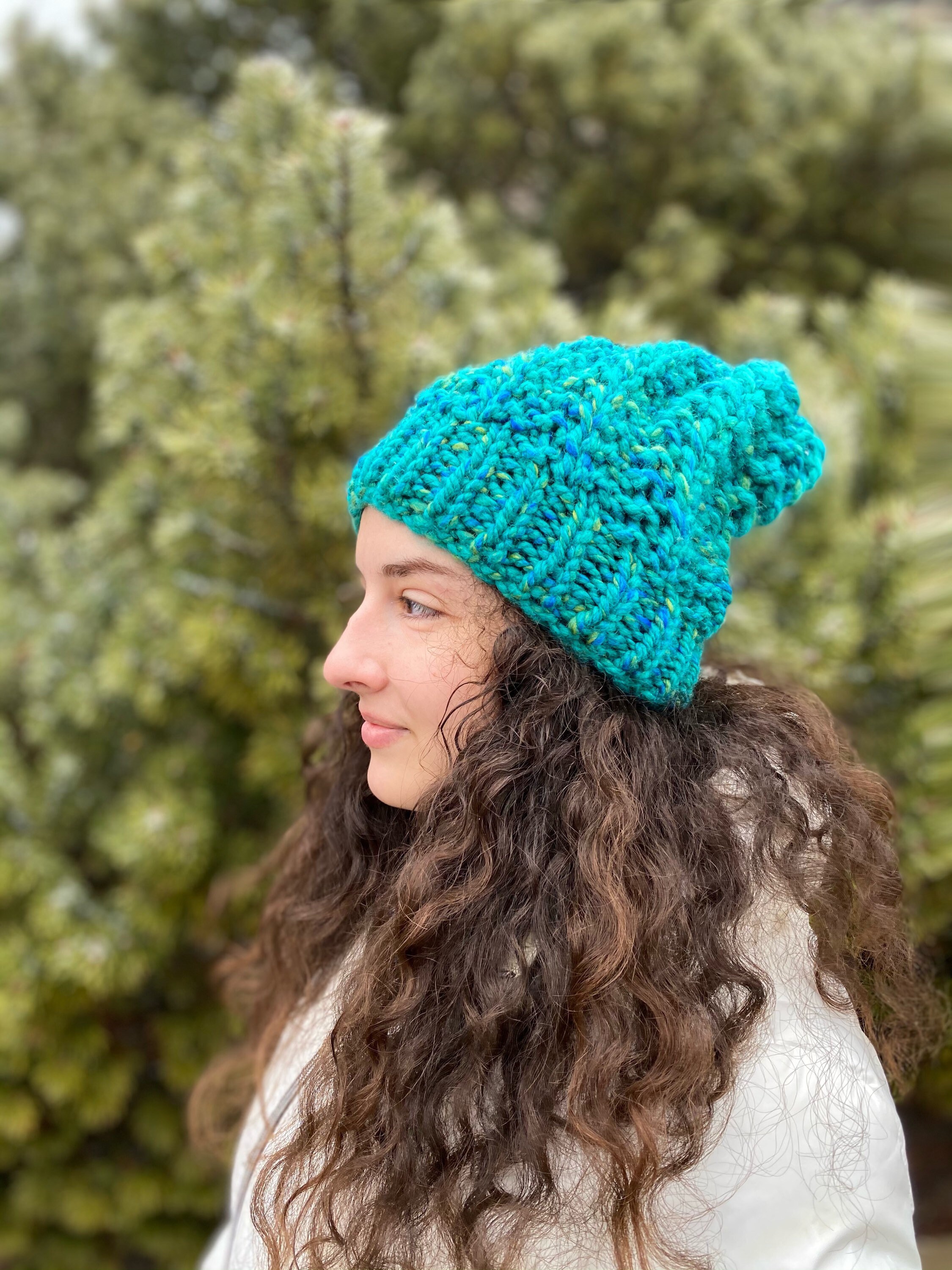 Knit Headband Ear Warmer Multiple Color Options Made to Order Slouchy Ribbed Knit Beanie Hat