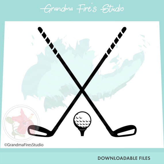 Download Golf Svg Golfer S Gift Golf Clubs Golf Clubs With Golf Ball Svg Golf Club Tee Shirt