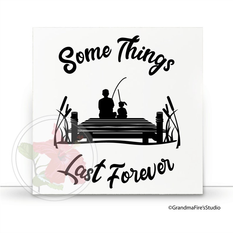 Download Art Collectibles Clip Art Special Moment Dad And Child Fishing Buddies Pop Pops Father Daughter Bond Father S Day Svg Father S Day Fishing Dock Svg Papa