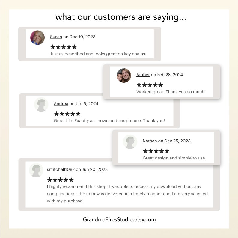 Customers love these files and consistently give 5 star reviews. They say the files are easy to use and produce great results.