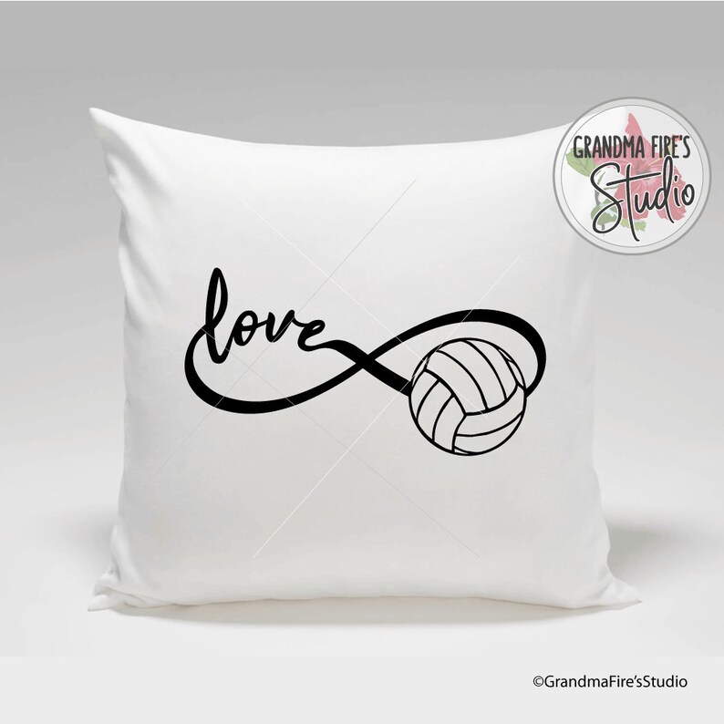 Download Volleyball SVG Love Volleyball Love Volleyball Infinity | Etsy