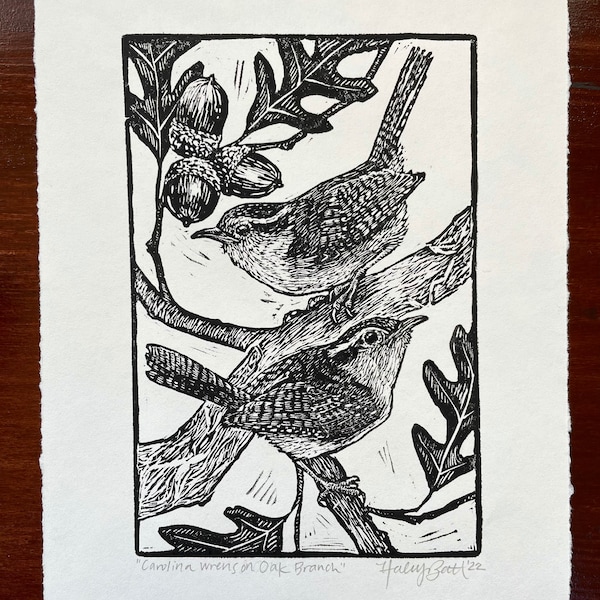 Block Print Art Etsy