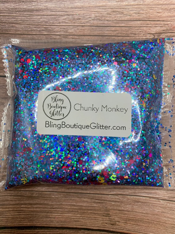 Rainbow Glitter Confetti Glitter Dot Glitter Glitter Shapes Holo Glitter  Chunky Monkey 