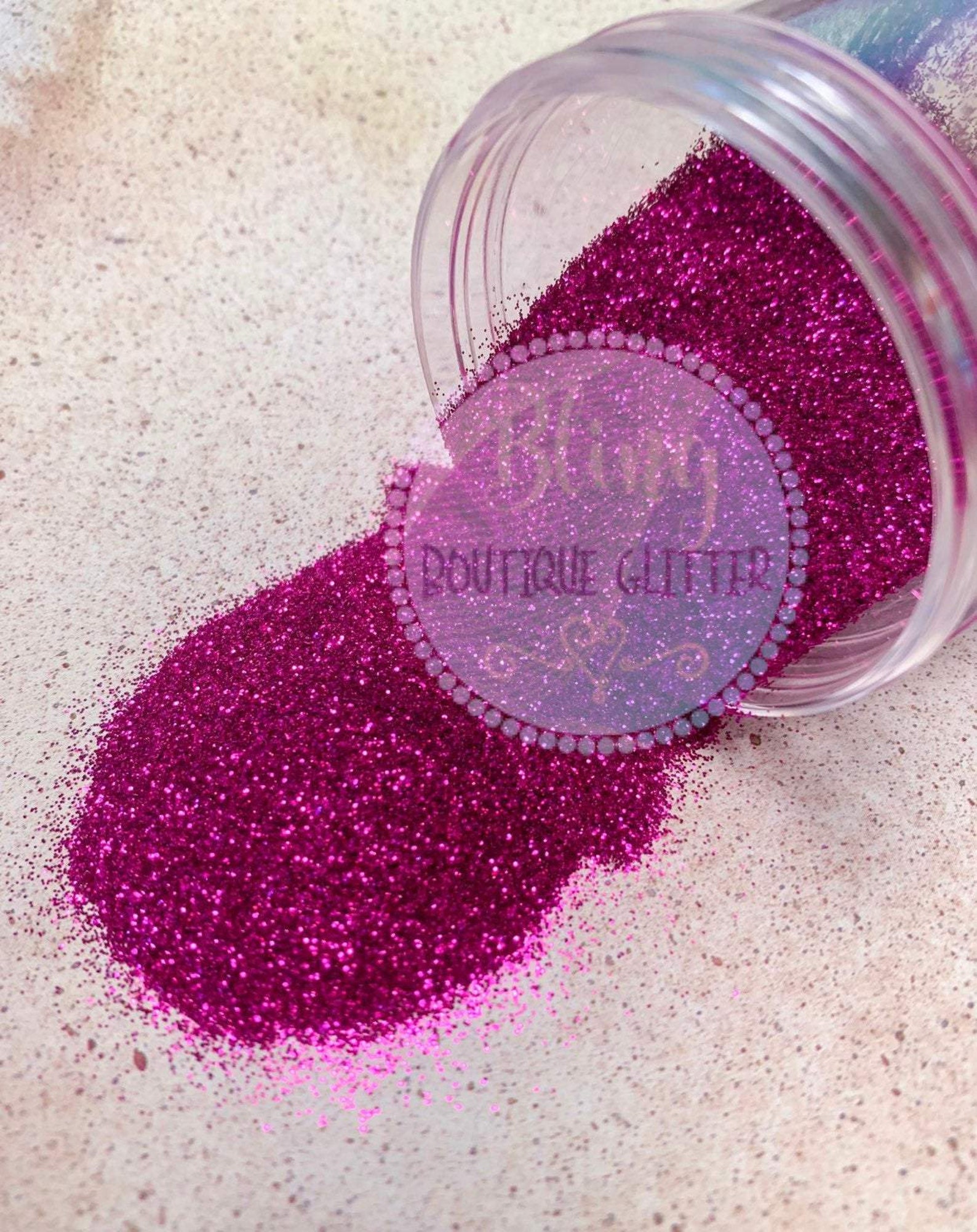 Ultra Fine Dark Pink Glitter Razzleberry - Etsy
