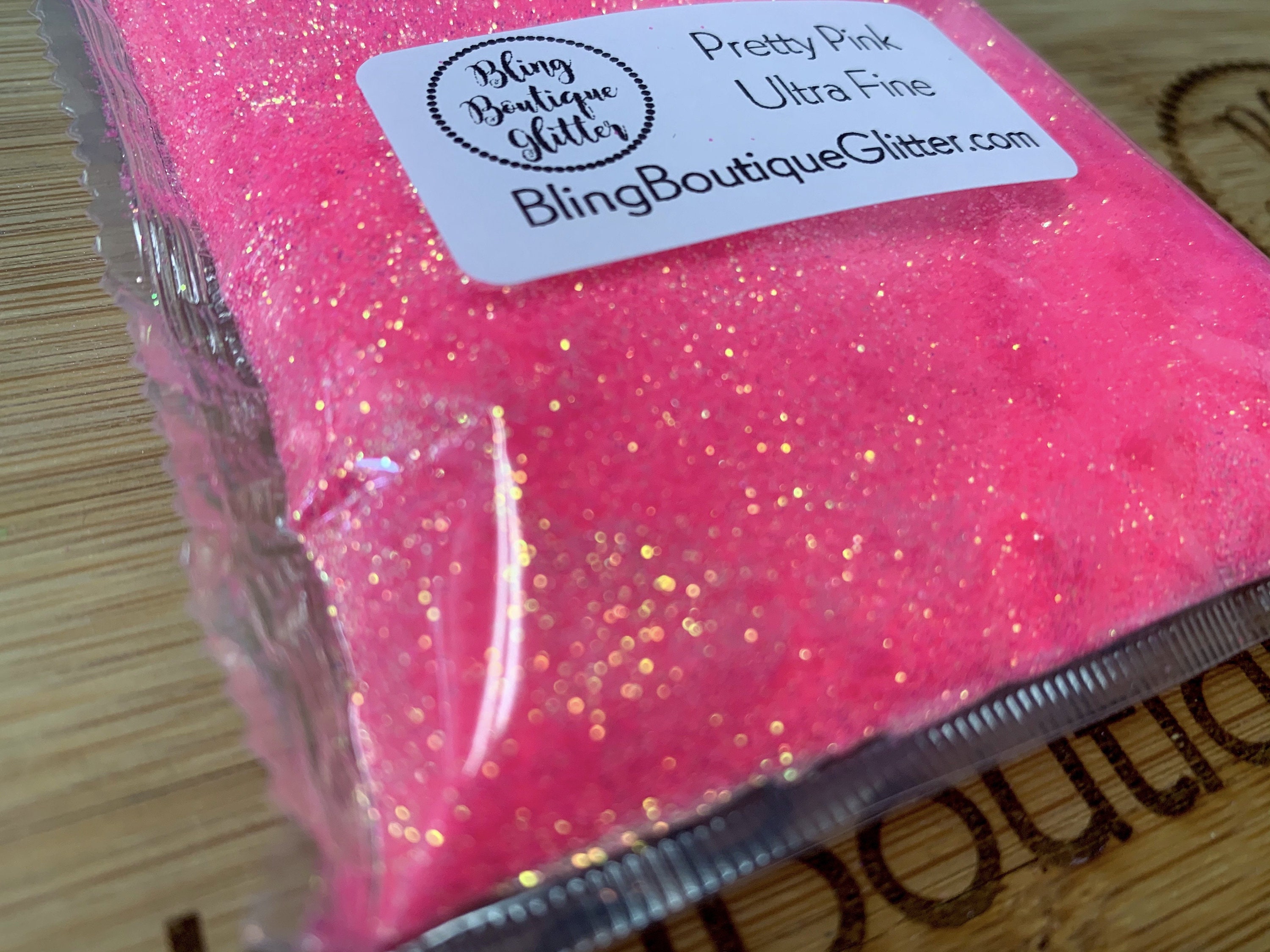 Ultra Fine Pink Glitter Pretty Pink | Etsy