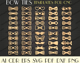 Download Laser Cut Bow Tie Etsy