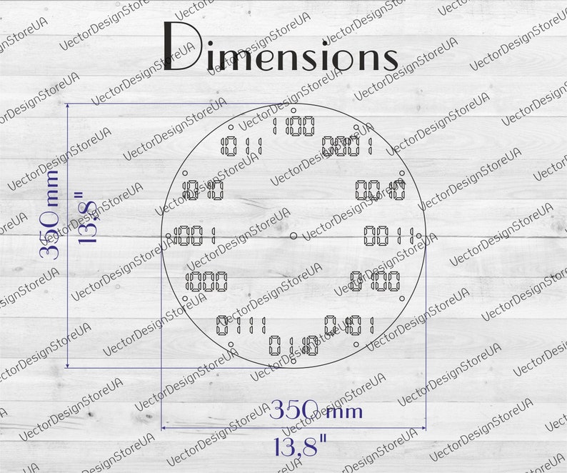 Math Clock Math Wall Decor Math Wall Art Math Teacher Gift Teacher Gift Clock Template Laser