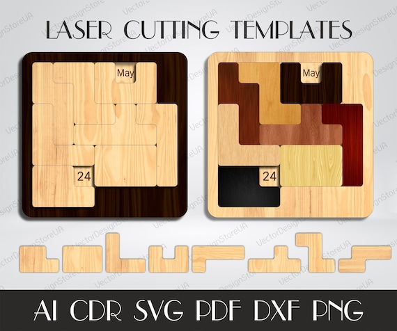daily-calendar-puzzle-svg-puzzles-laser-cut-puzzles-dxf-daily-calendar-svg-puzzle-templates-jigsaw-puzzles-file-cnc-files-cnc-plans-s-17-etsy