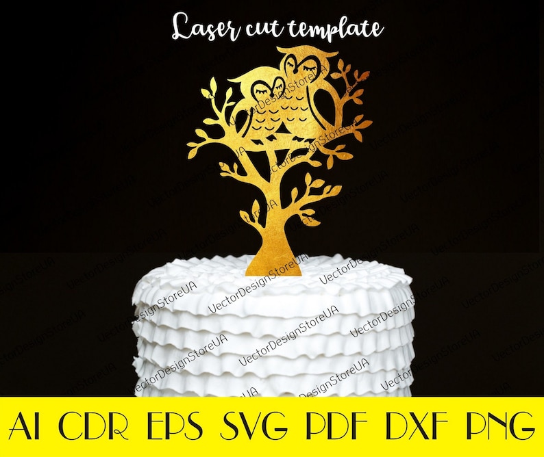 Owl Couple Wedding Cake Topper,Mr/&Mrs cake topper,Owls svg,Love cake topper,Wedding cake topper,Cake topper laser cut,CNC files CTT-157