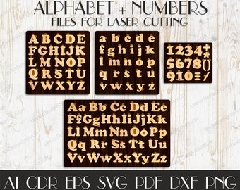 Alphabet puzzle svg,Alphabet puzzle dxf,Alphabet svg,Alphabet for kids,Alphabet laser cut,CNC files,dxf files for laser,CNC plans S-33