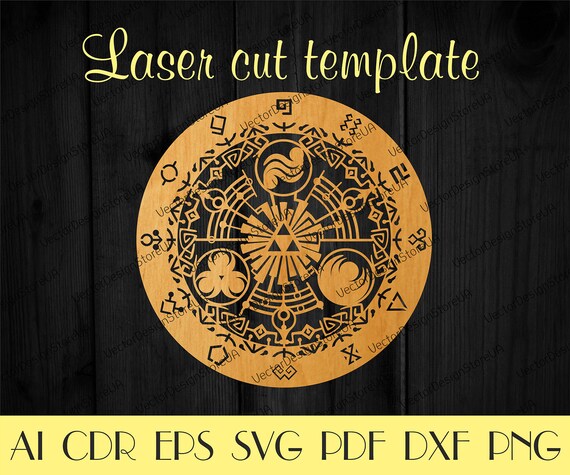 Download Free Zelda Time Portal Gate Svgzelda Svgzelda Wall Artzelda Etsy SVG Cut Files