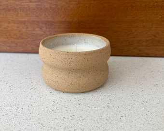 Summer Scent Candle, Essential Oils in Ceramic Container