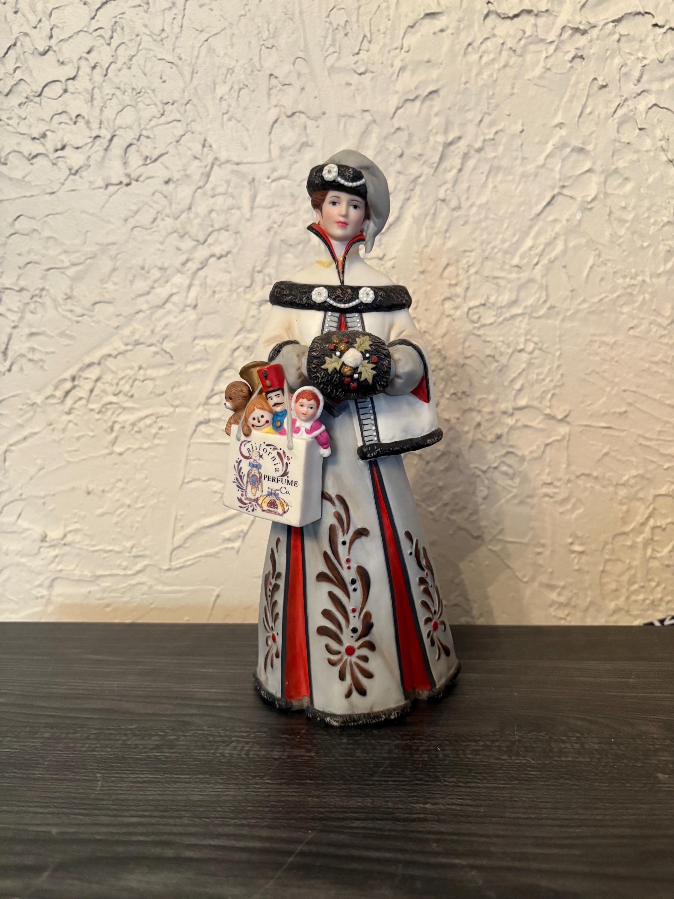 Figurine Statuette AVON 1982 "Wishful Thoughts" - Porcelaine, 14,5 Cm - Occasion Vintage