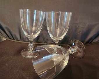 Set of 3 Kosta Boda Spartan Water Goblets  - Discontinued