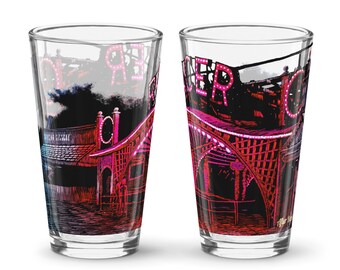 Shaker pint glass