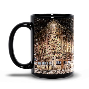 Pittsburgh Christmas Tree Mug