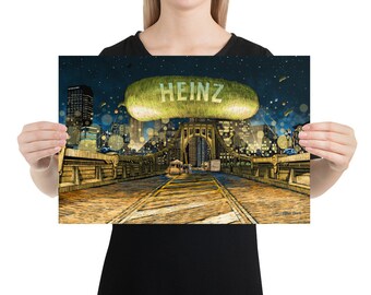 Photo paper poster