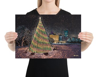 Photo paper poster