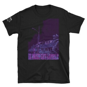 unisex Tee shirt,illustration, band t-shirts,supernatural,abandoned,art and collectibles