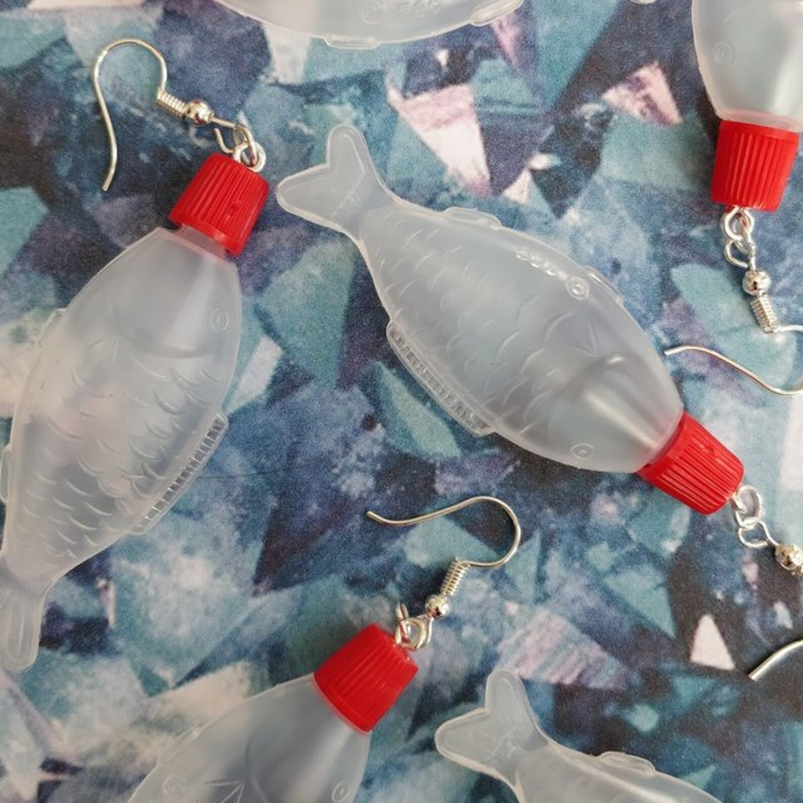 Soy Sauce Earrings Handmade Sriracha Bottle Sushi Asian Food Etsy