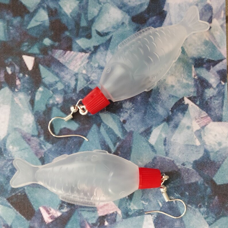 Soy Sauce Earrings Handmade Sriracha Bottle Sushi Asian Food Etsy UK