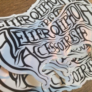 Set van 3 stickers (MEDIUM GROOTTE)