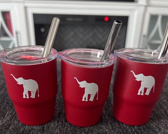 3 oz  Mini Stainless Steel Shot Tumblers