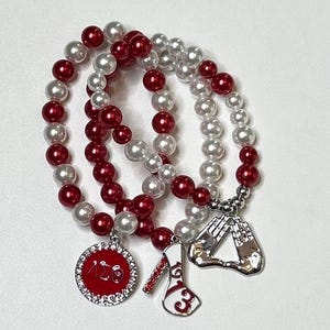 Delta Sigma Theta stackable bracelet set