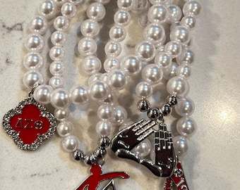 4-teiliges Delta-Sigma-Theta-Armbandset