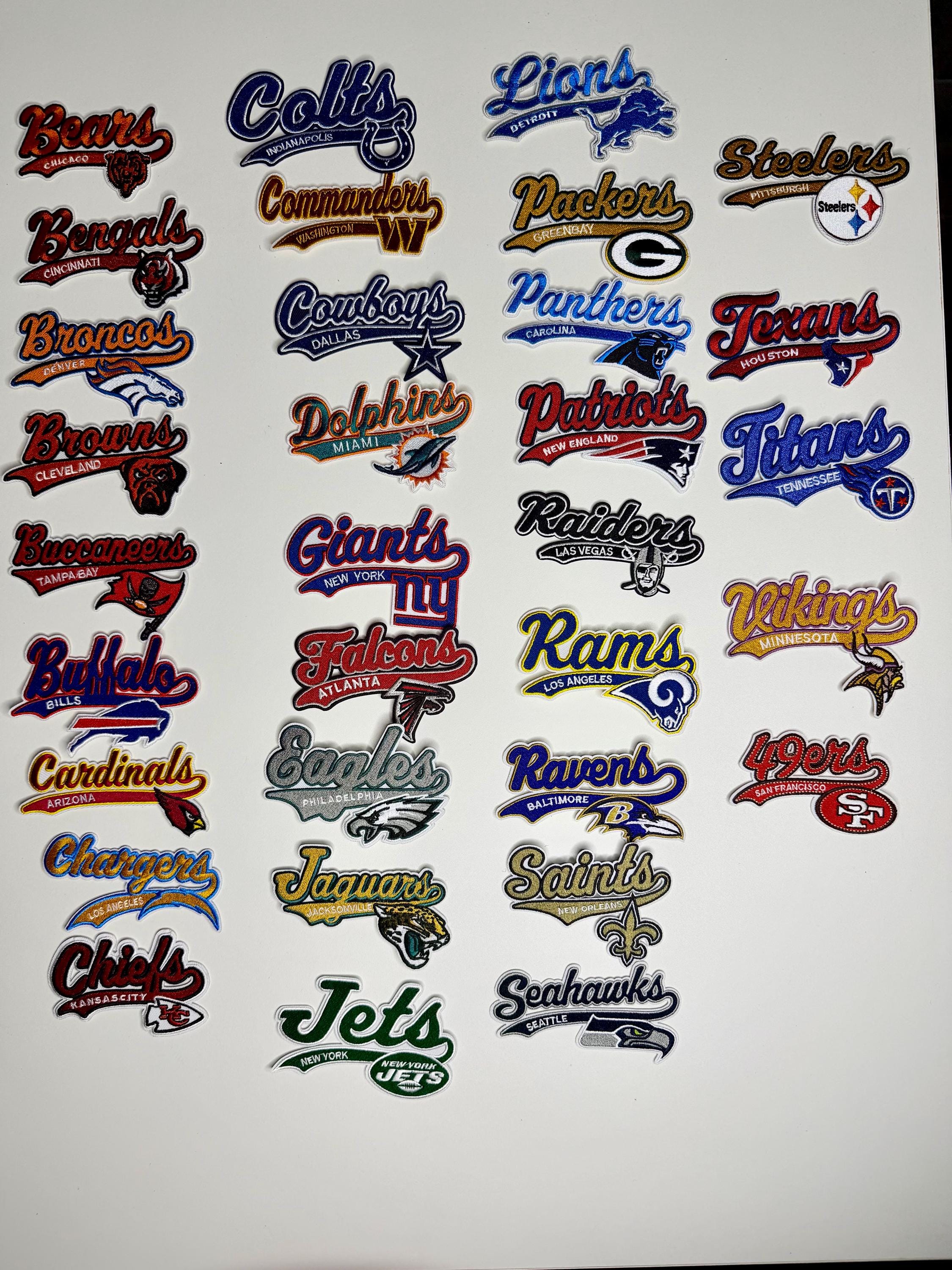 Nfl team patches - Etsy 日本