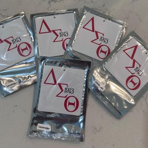 Delta Sigma Theta Car air freshener