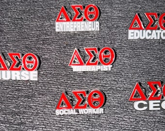 Delta Sigma Theta Career Lapel pin