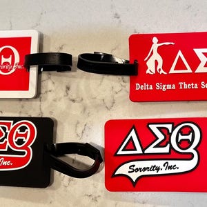 PVC DST luggage tags