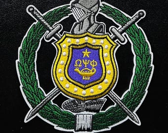 Parches termoadhesivos de Omega Psi Phi