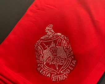 DST Rhinestone shield throw