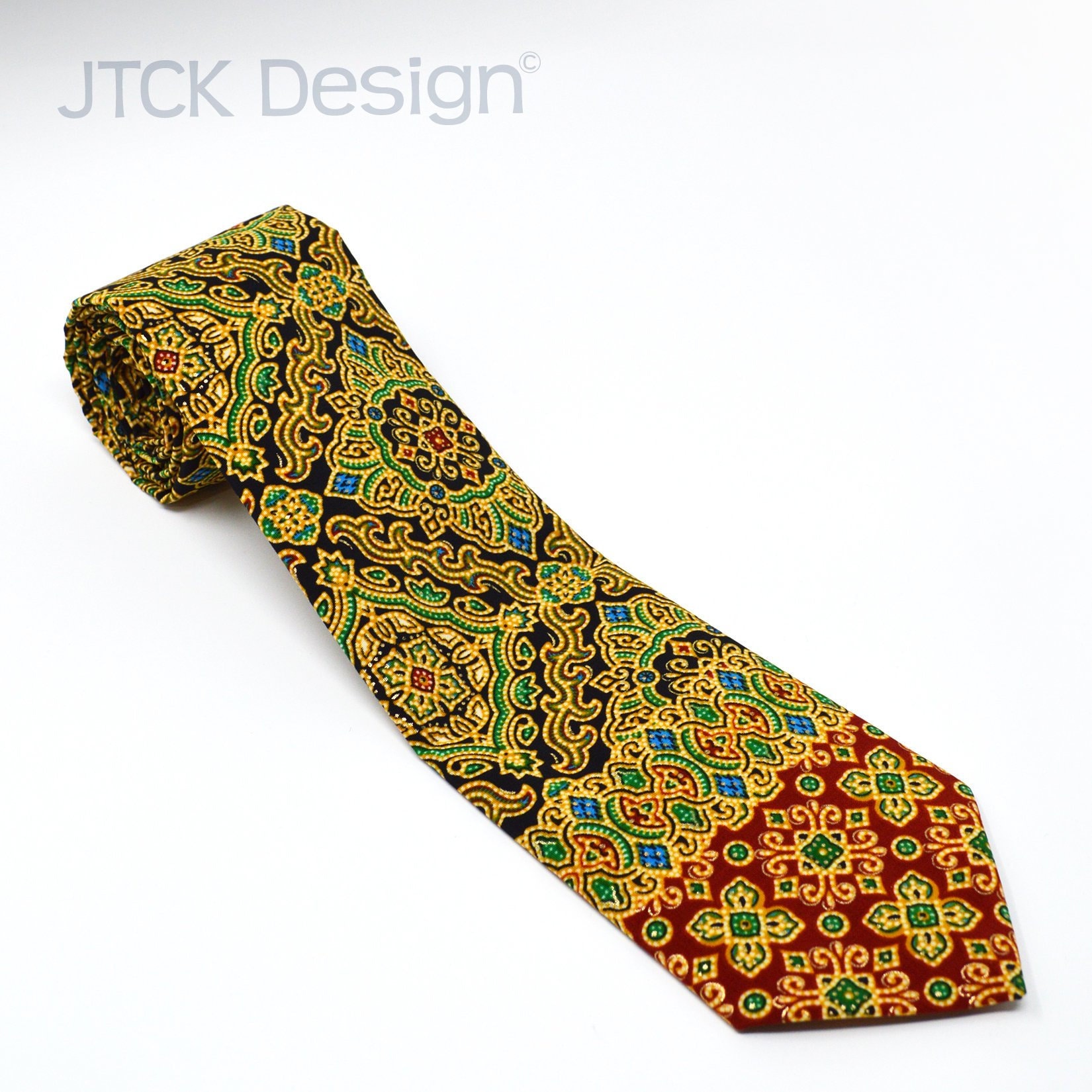 batik necktie