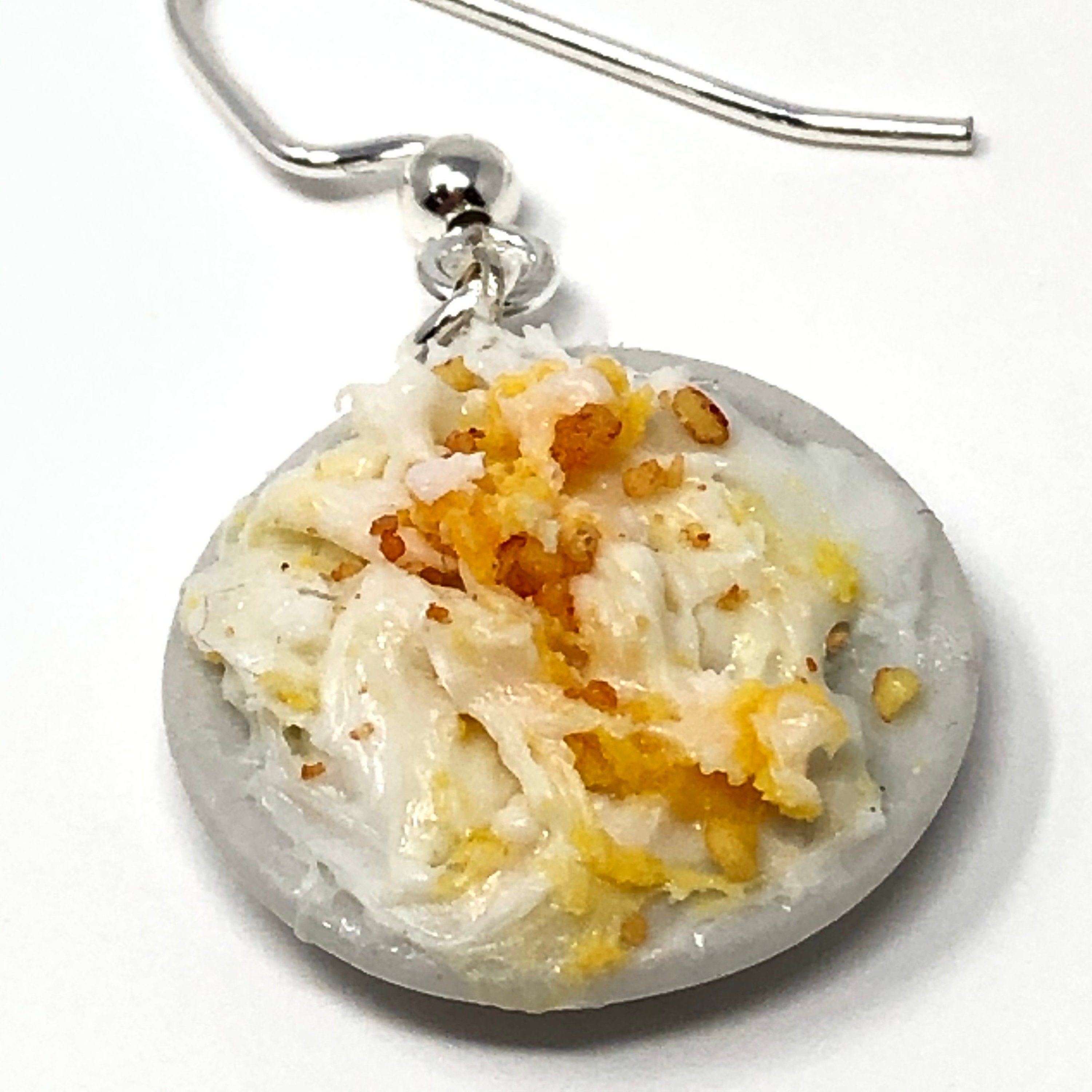 American Casserole Mormon Funeral Potatoes Earrings Findings Etsy