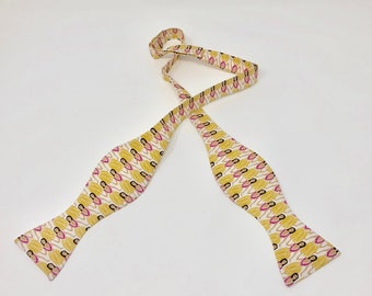 Traditional Self Tie Hawaii Hula Dancers Bow Tie Necktie Men's Accessories Bowtie