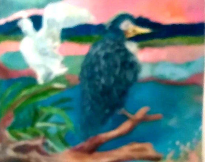 The lagoon birds