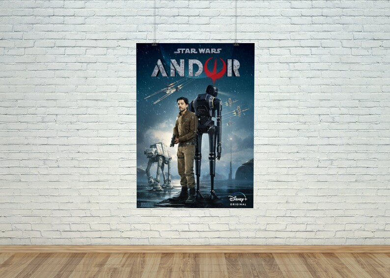 Star Wars Movie Poster in Different Sizes - Andor TV Show Scifi Film ...