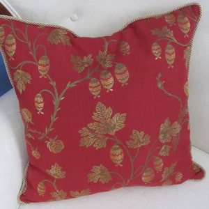 Kravet Couture 17&quot; Embroidered  Pillow Cover