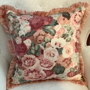 5th Avenue 20&quot; Double-Sided Pillow Cover with Fringe